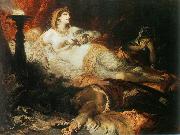 Hans Makart Der Tod der Kleopatra oil painting